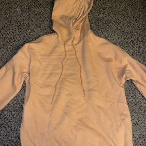 orange yellowish hoodie